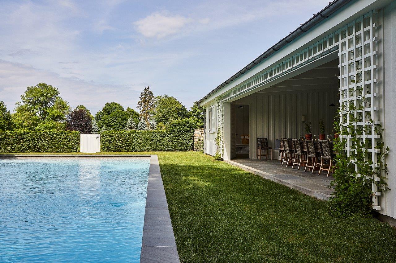 Stone Hill Pool House Main Image