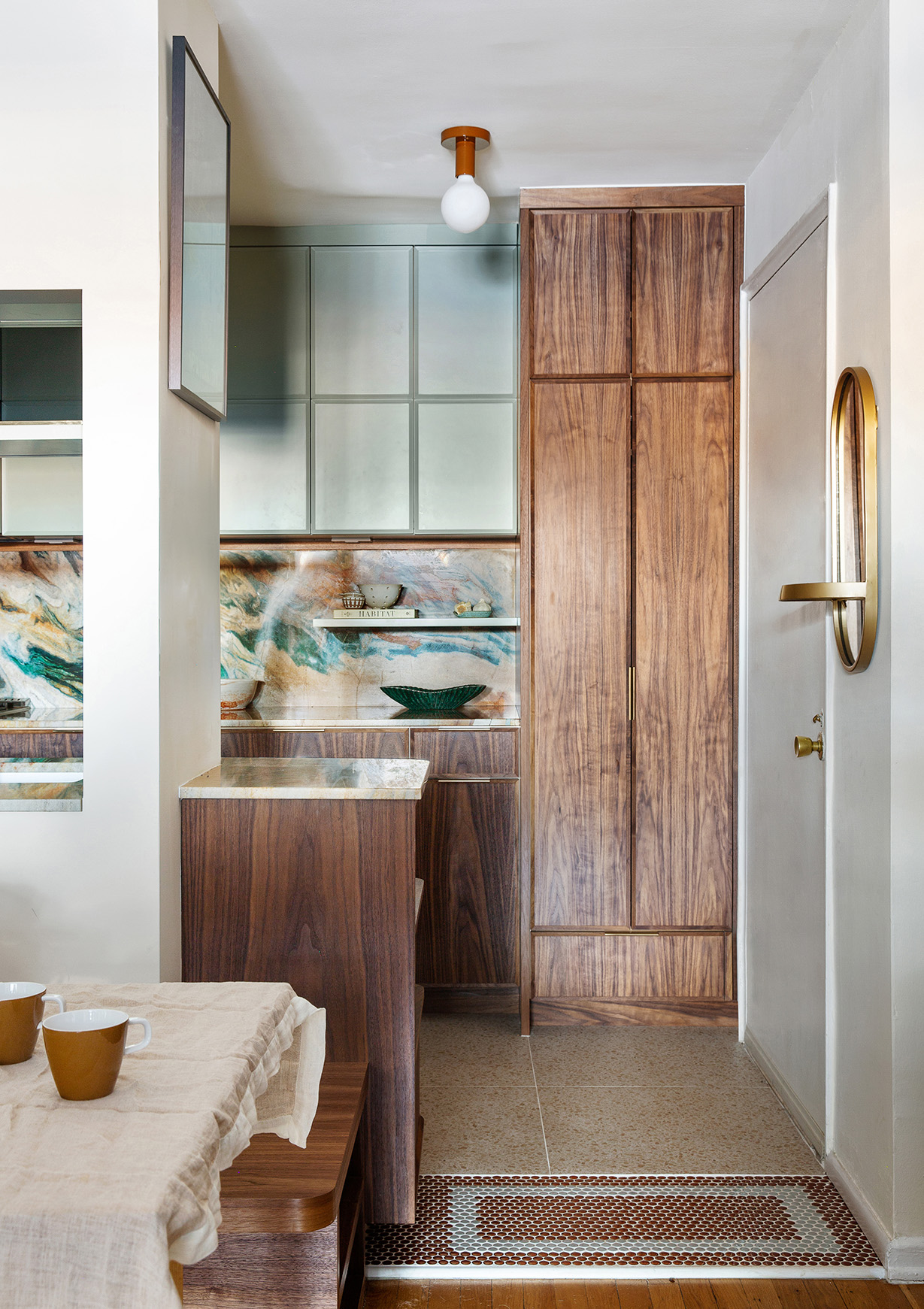 South Slope in Green + Walnut + Taupe Image 4